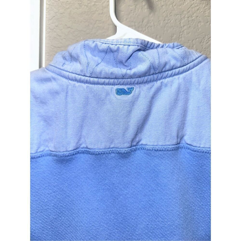 Vineyard Vines Blue 1/4 Zip Dockside Pullover - Picture 6 of 6